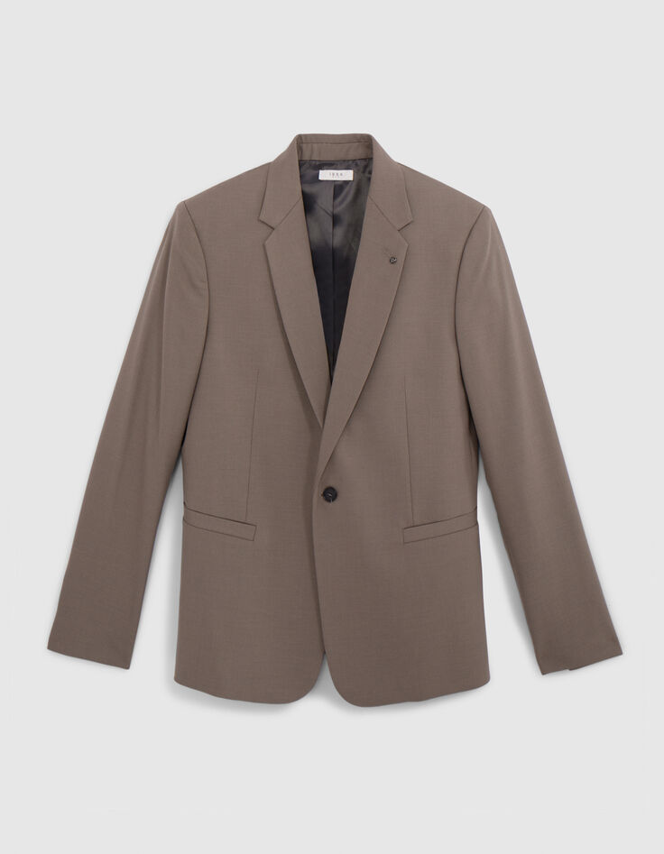 Veste de costume châtain Homme-7 Veste de costume châtain Homme-7