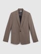 Veste de costume châtain Homme-7 Veste de costume châtain Homme-7