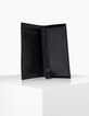 I.Code black studded suede wallet-3