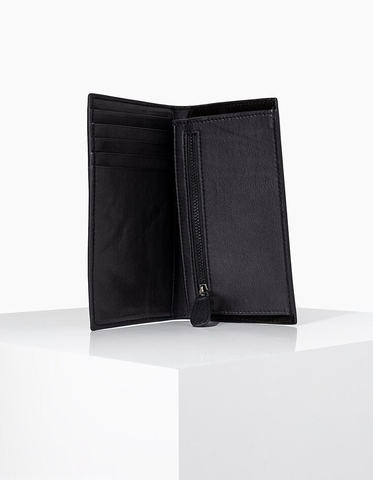 I.Code black studded suede wallet-3 I.Code black studded suede wallet-3