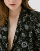 Damenchiffonblazer mit Tattoo-Print-3
