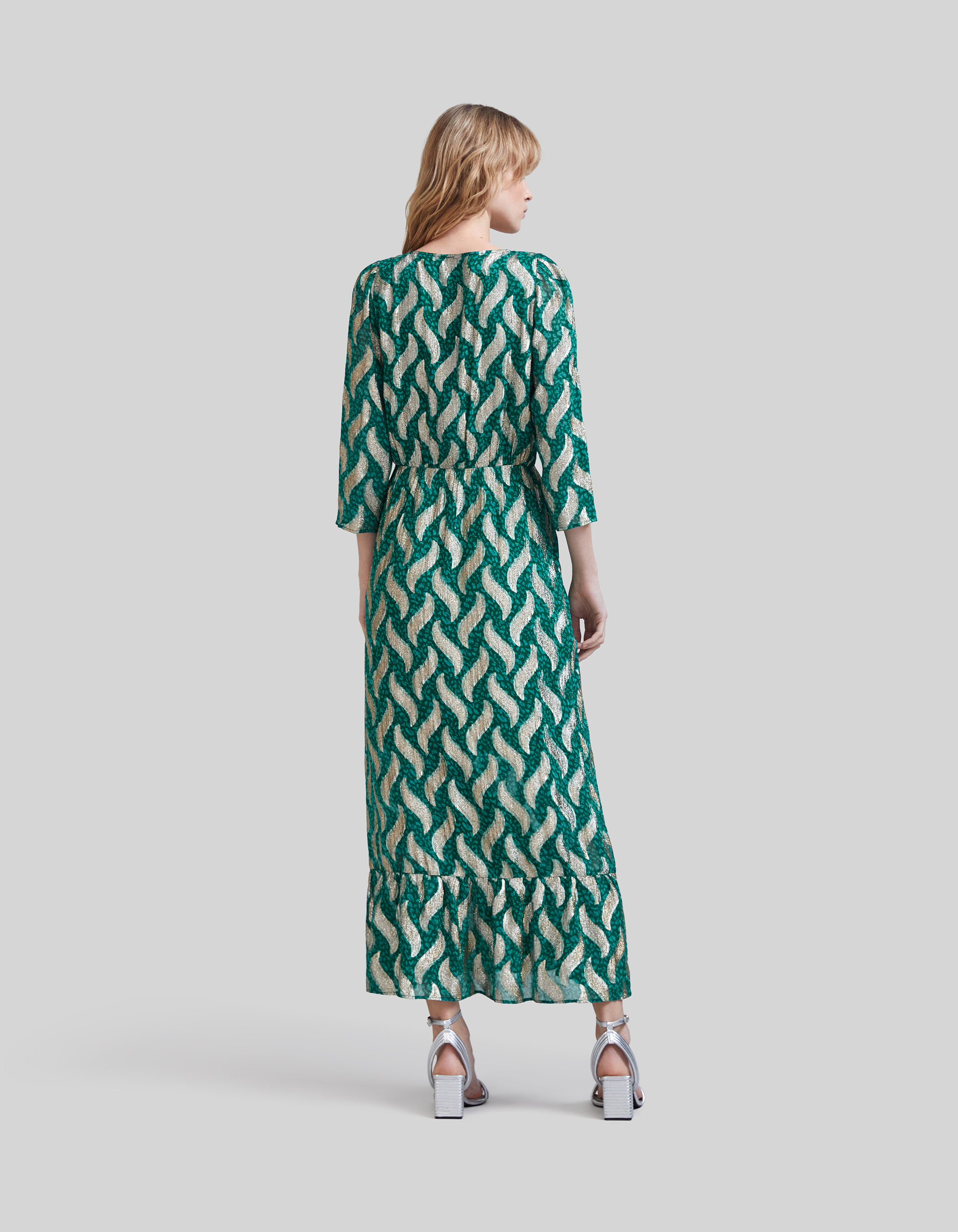 Robe ikks verte longue clearance