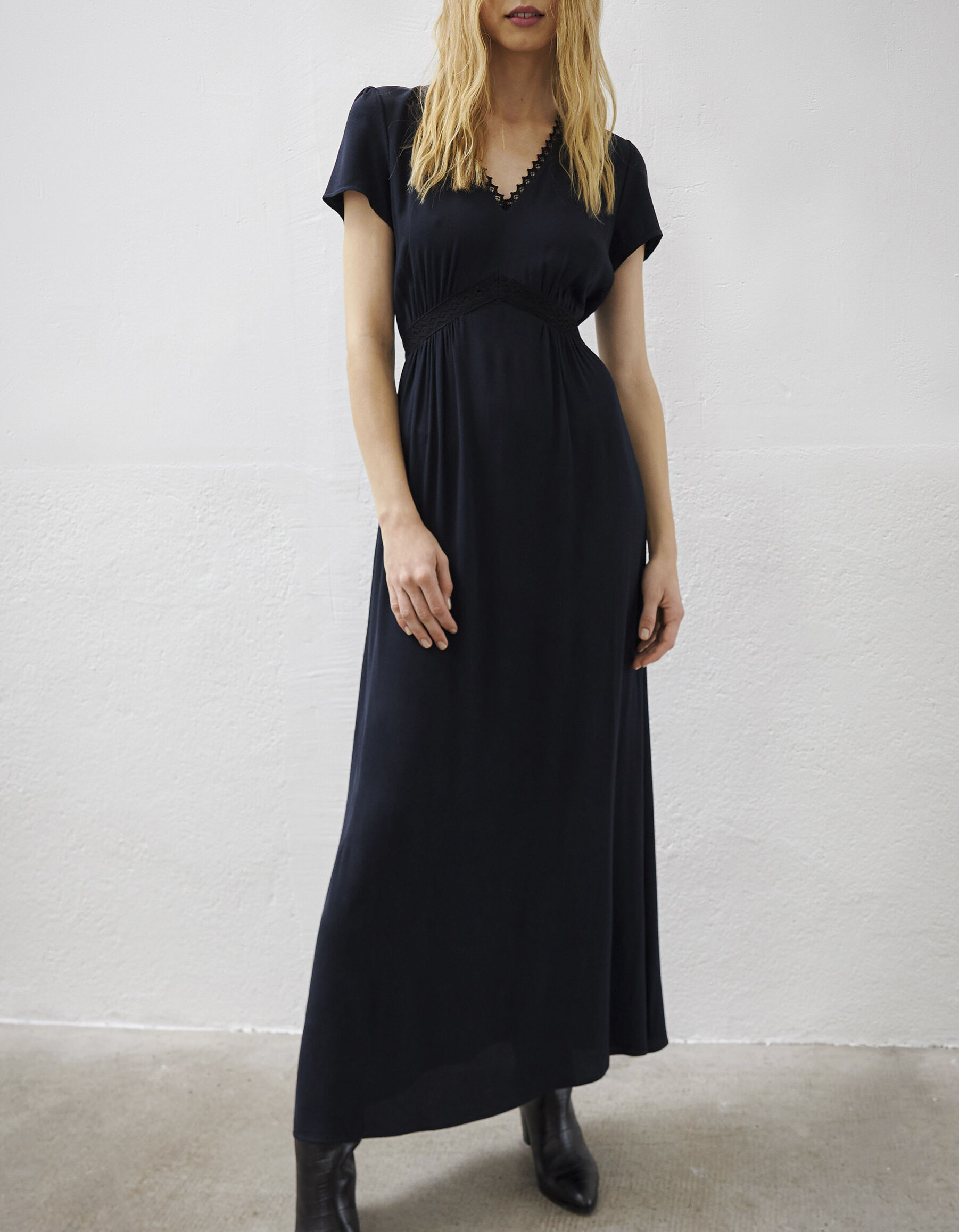 Robe longue femme ikks sales