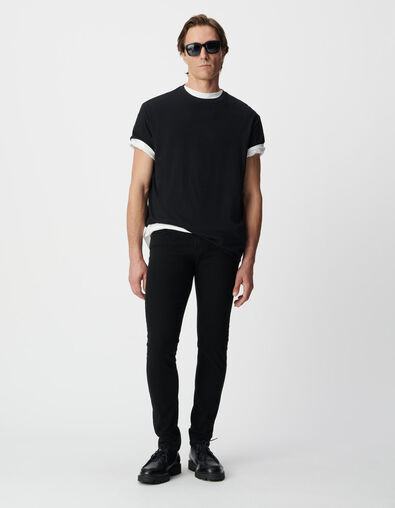 Vaqueros pitillo negros Ian Hombre - IKKS