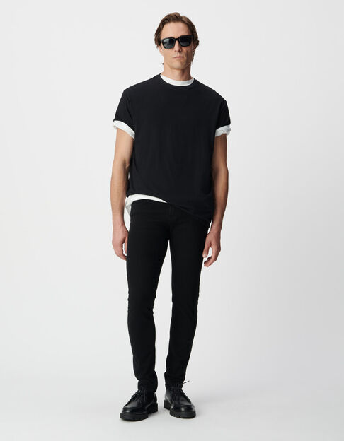 Vaqueros pitillo negros Ian Hombre - IKKS