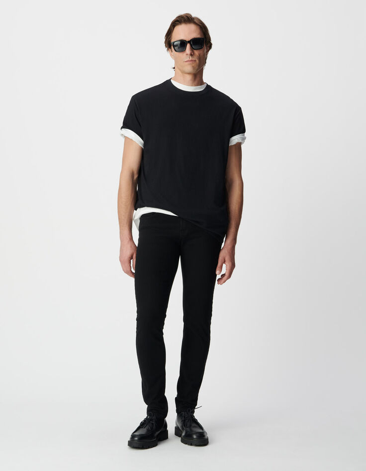 Vaqueros pitillo negros Ian Hombre-1