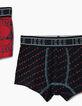 Boxers navy y rojo medio niño -4