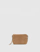 Women's sand woven suede 1440 Steward Bag-3