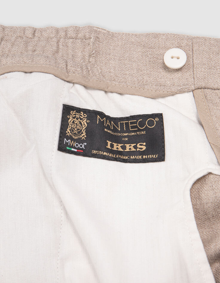 Jogpant naturel façon flanelle Homme-5 Jogpant naturel façon flanelle Homme-5