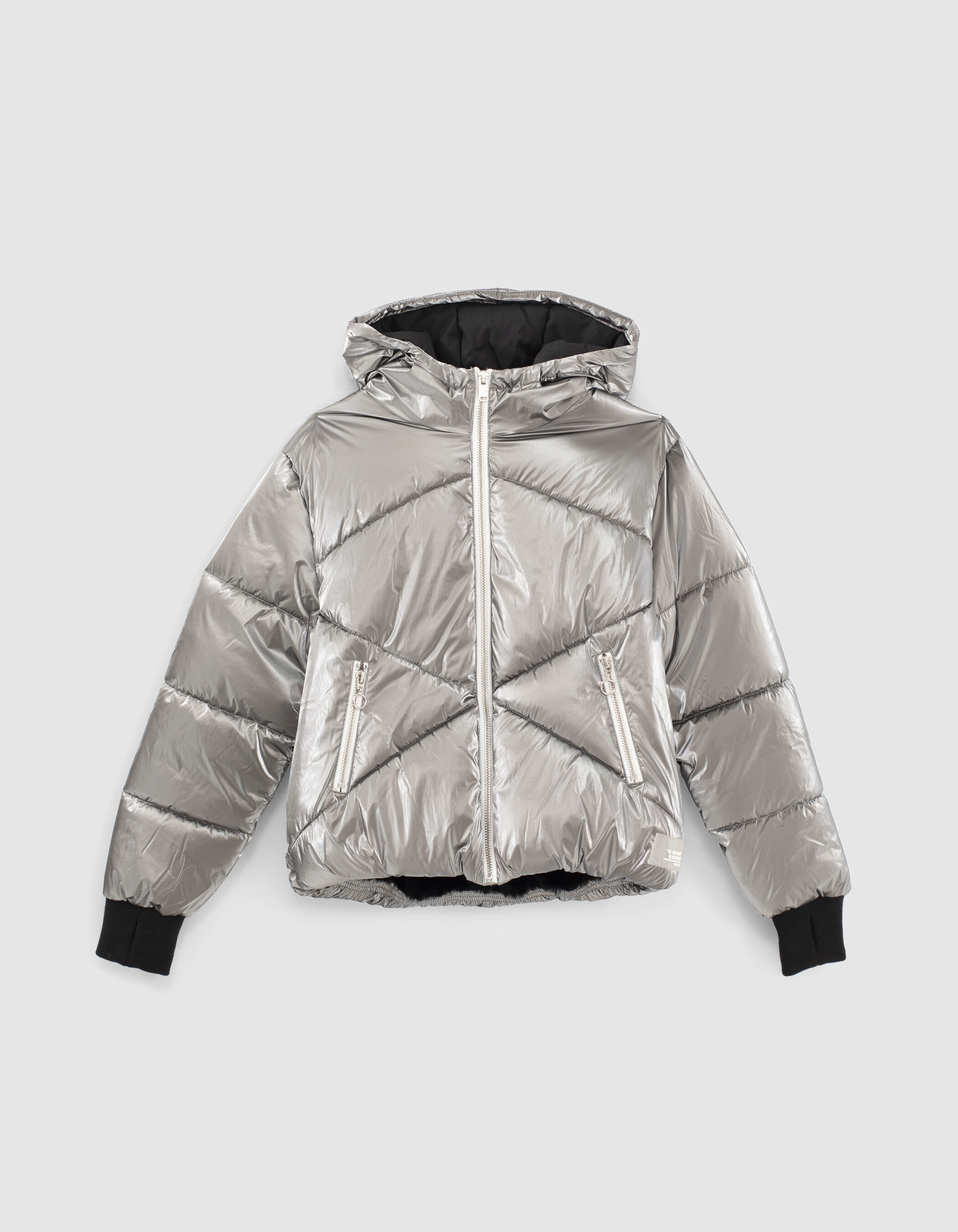 Silver jacket for girls store