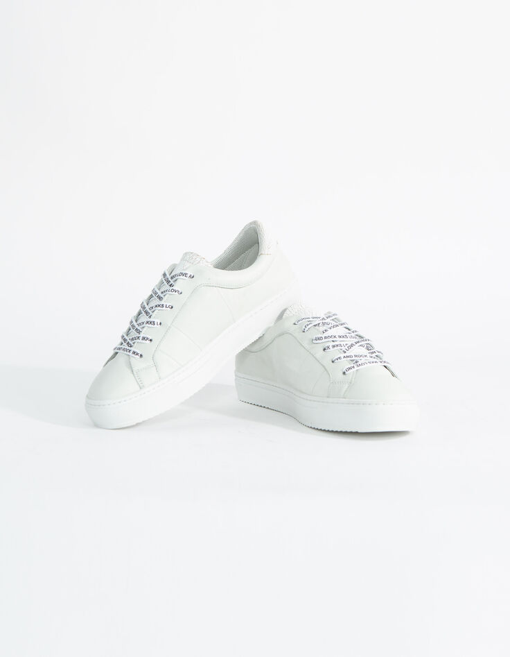 Damen IKKS Ledersneakers-5