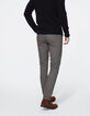 Pantalon vison &agrave; carreaux Homme-4