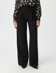 Jean large noir Pénélope Femme-2