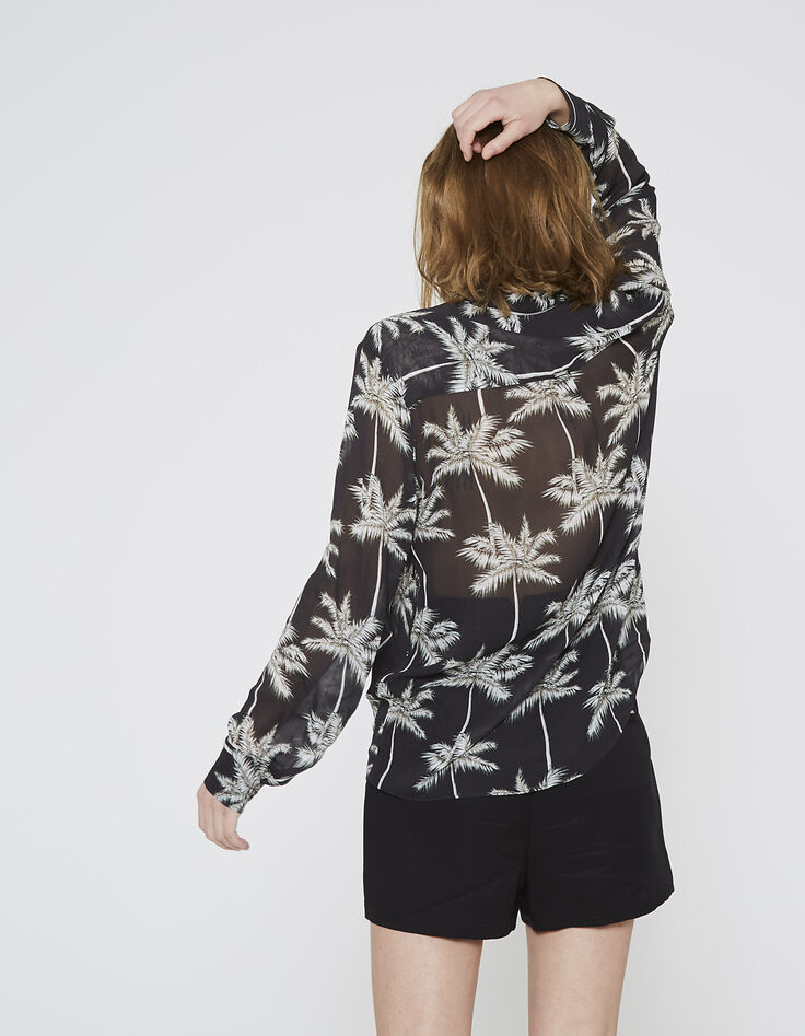 Women's silk shirt-4
