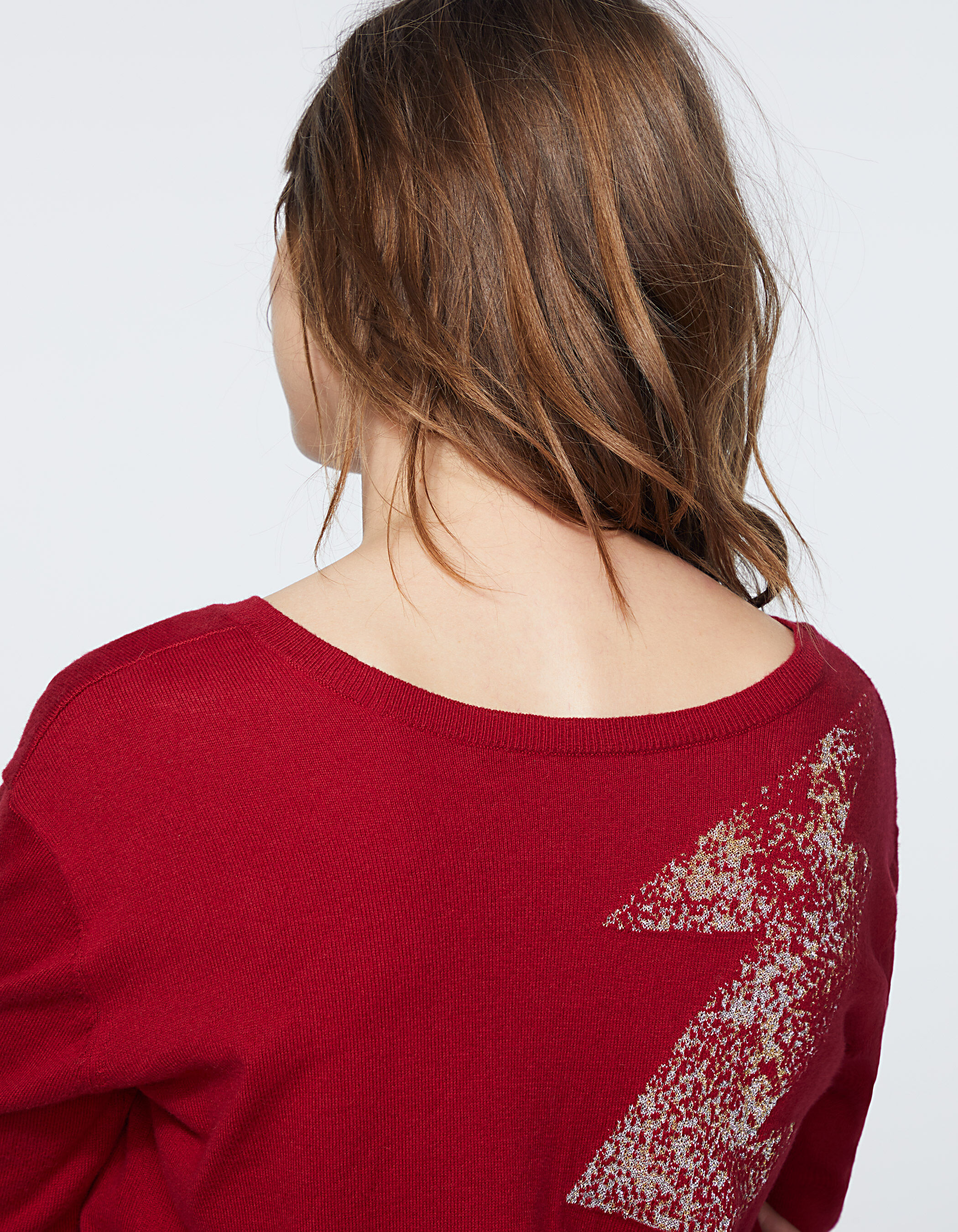 Pull coton cachemire best sale femme