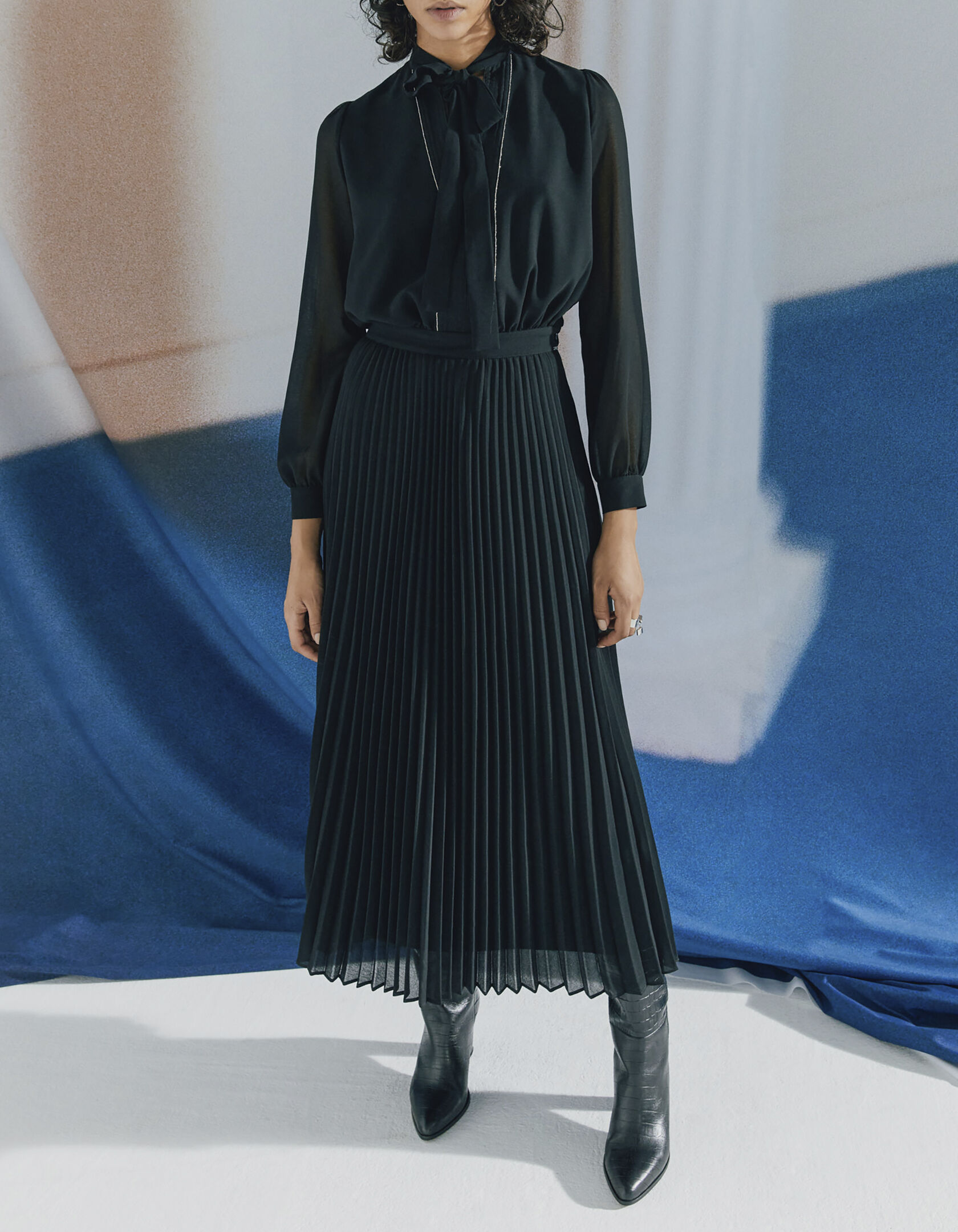 Ikks robe longue noire top