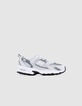 Baskets blanches NEW BALANCE 530 garçon-1