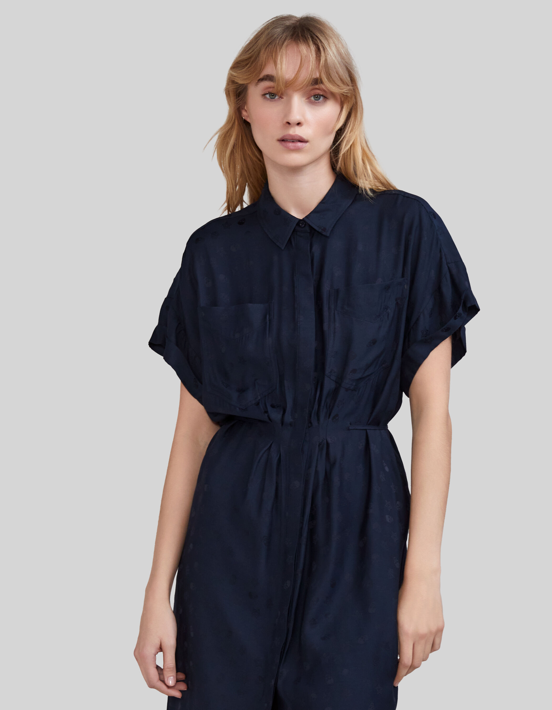 Robe fluide tete de mort outlet
