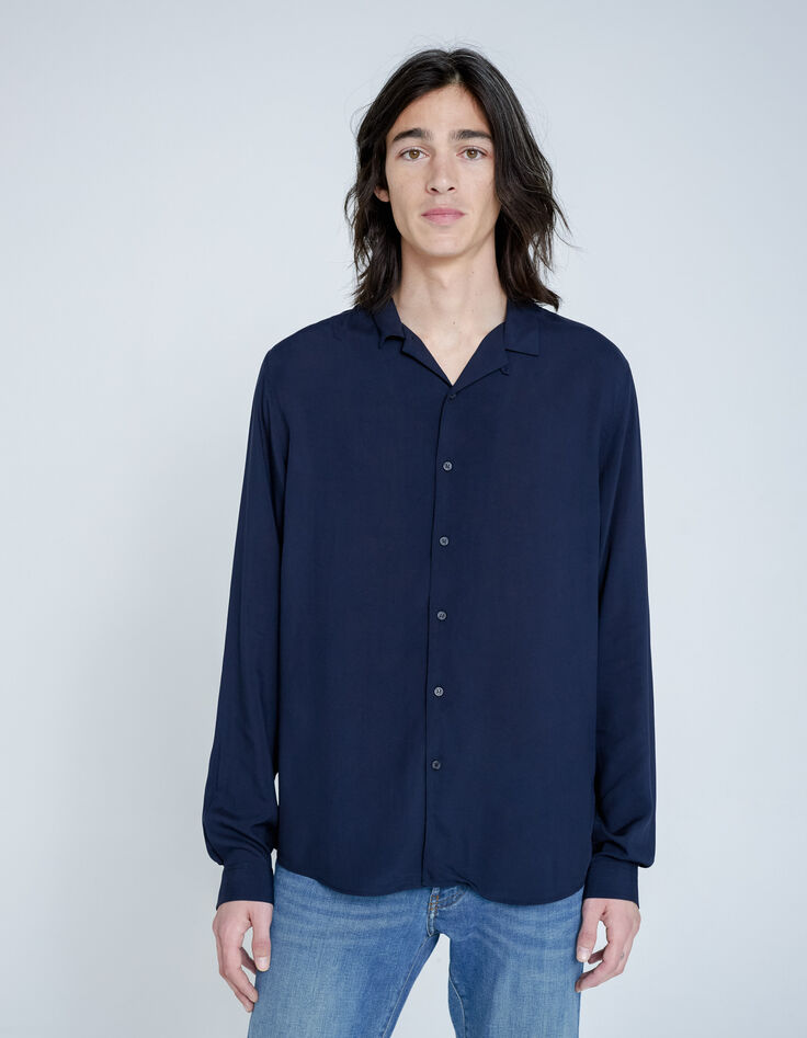 Chemise EASY marine Homme-2