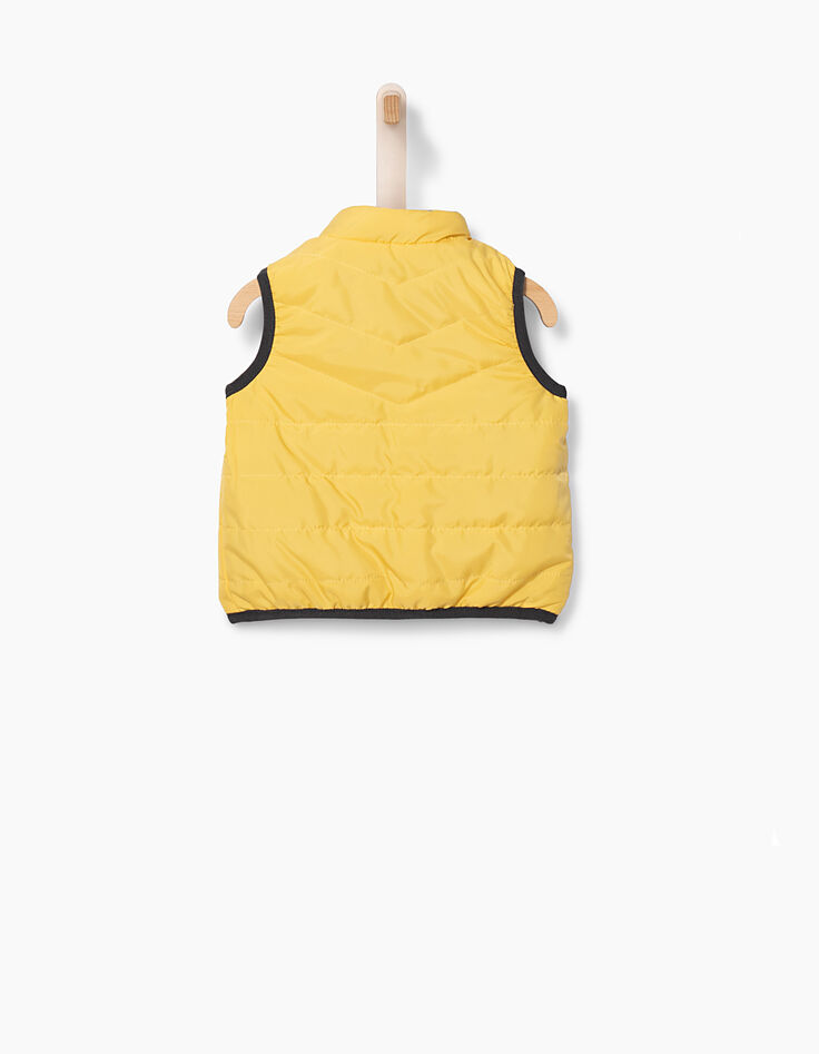Baby boys' reversible sleeveless jacket -4