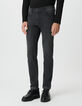Grijze slim jeans Bruce Heren-2