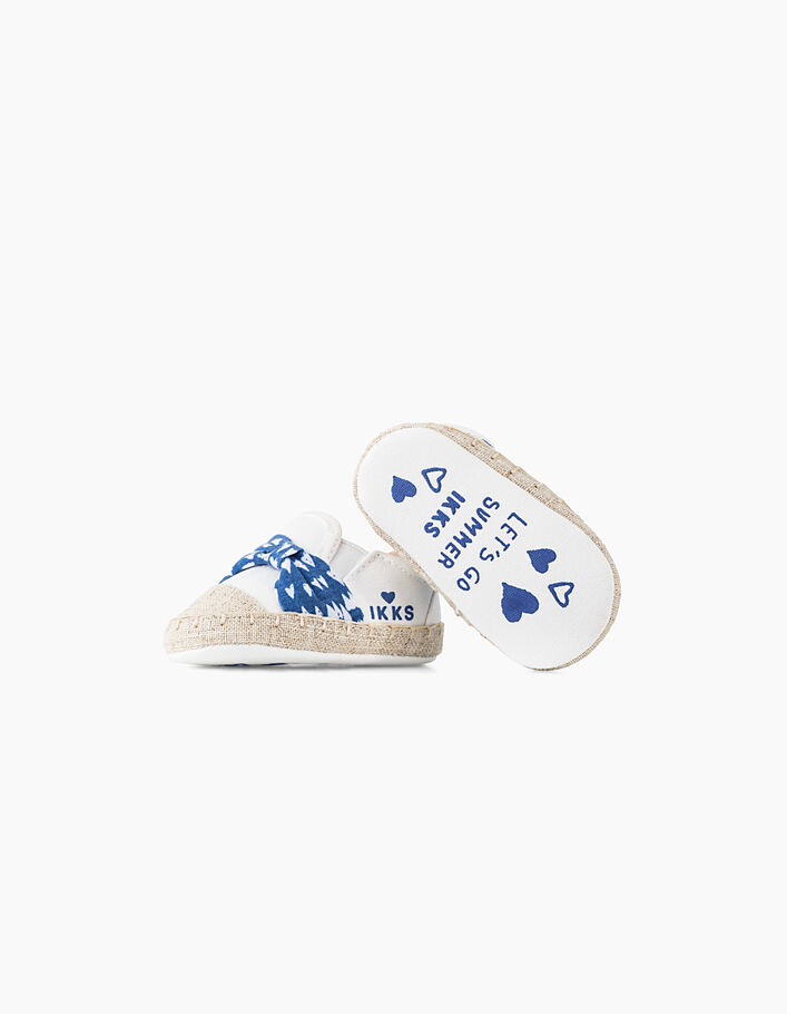 Ecru en beige schoenen voor babymeisjes - IKKS