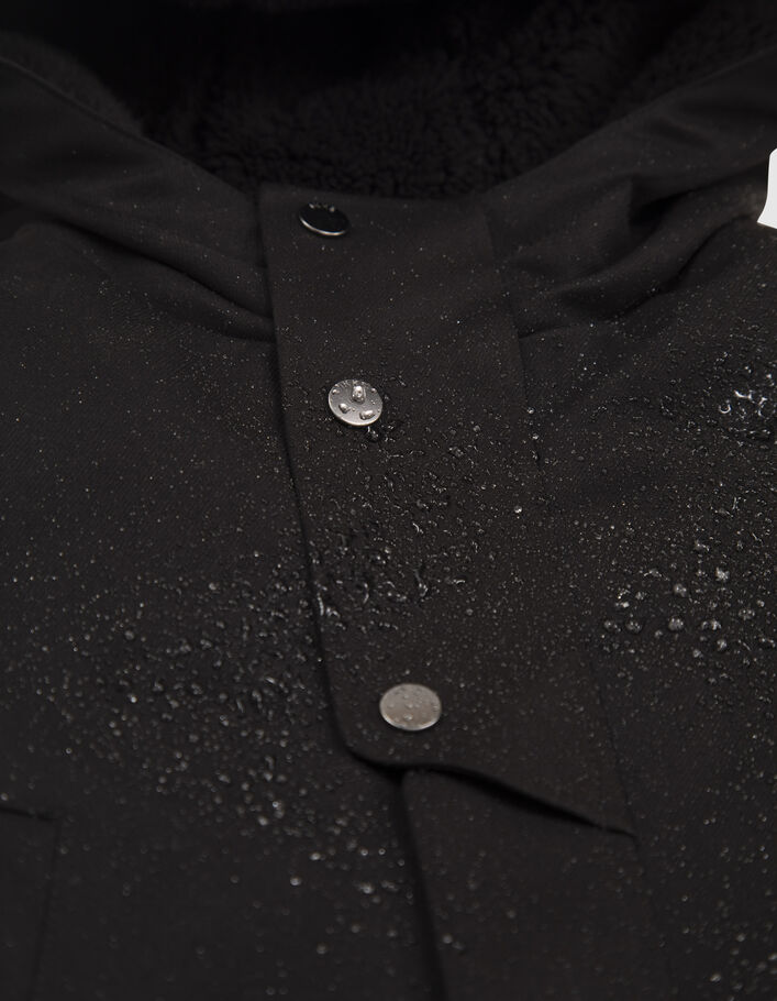 Parka matelassée multipoches coutures étanches OURAL noir LMA