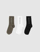 Lot 3 paires de chaussettes message femme-5
