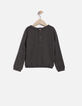 Girls' cotton fleece sweatshirt-2