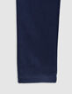 Pantalon de costume cérémonie marine garçon-6