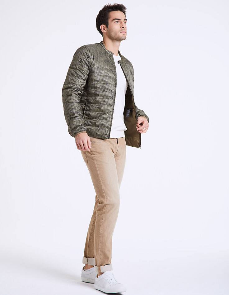 Men's natural slub knit sweater-7 Men's natural slub knit sweater-7