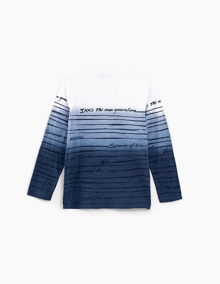 Boys’ deep dye sailor T-shirt - IKKS