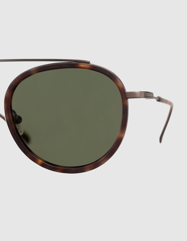 Lunettes solaires écailles style pantos Homme-4 Lunettes solaires écailles style pantos Homme-4