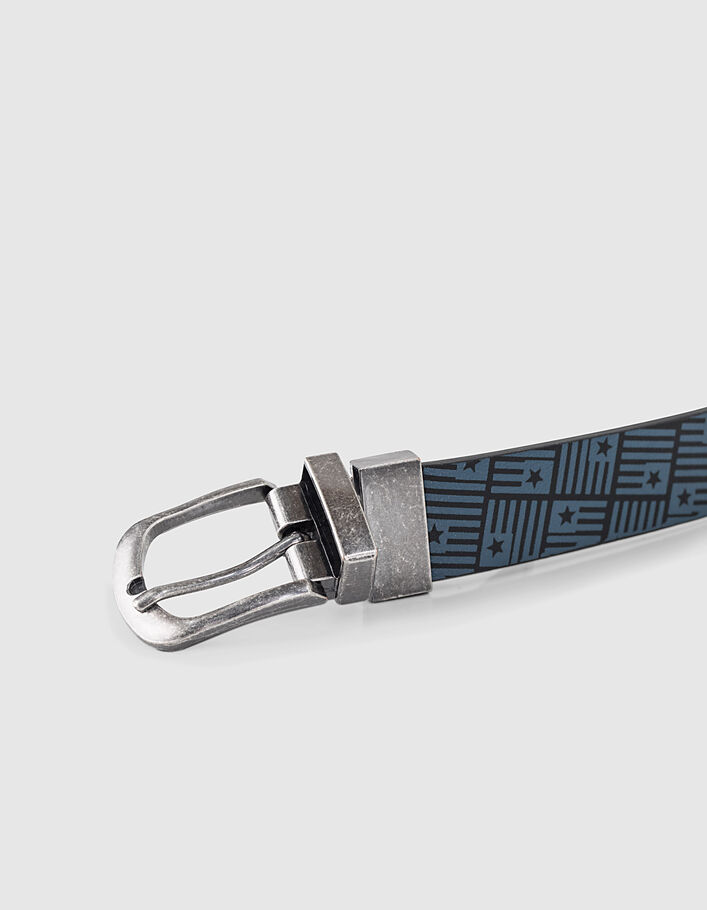 Ceinture réversible noir marron