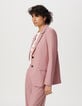Americana rosa para mujer-3