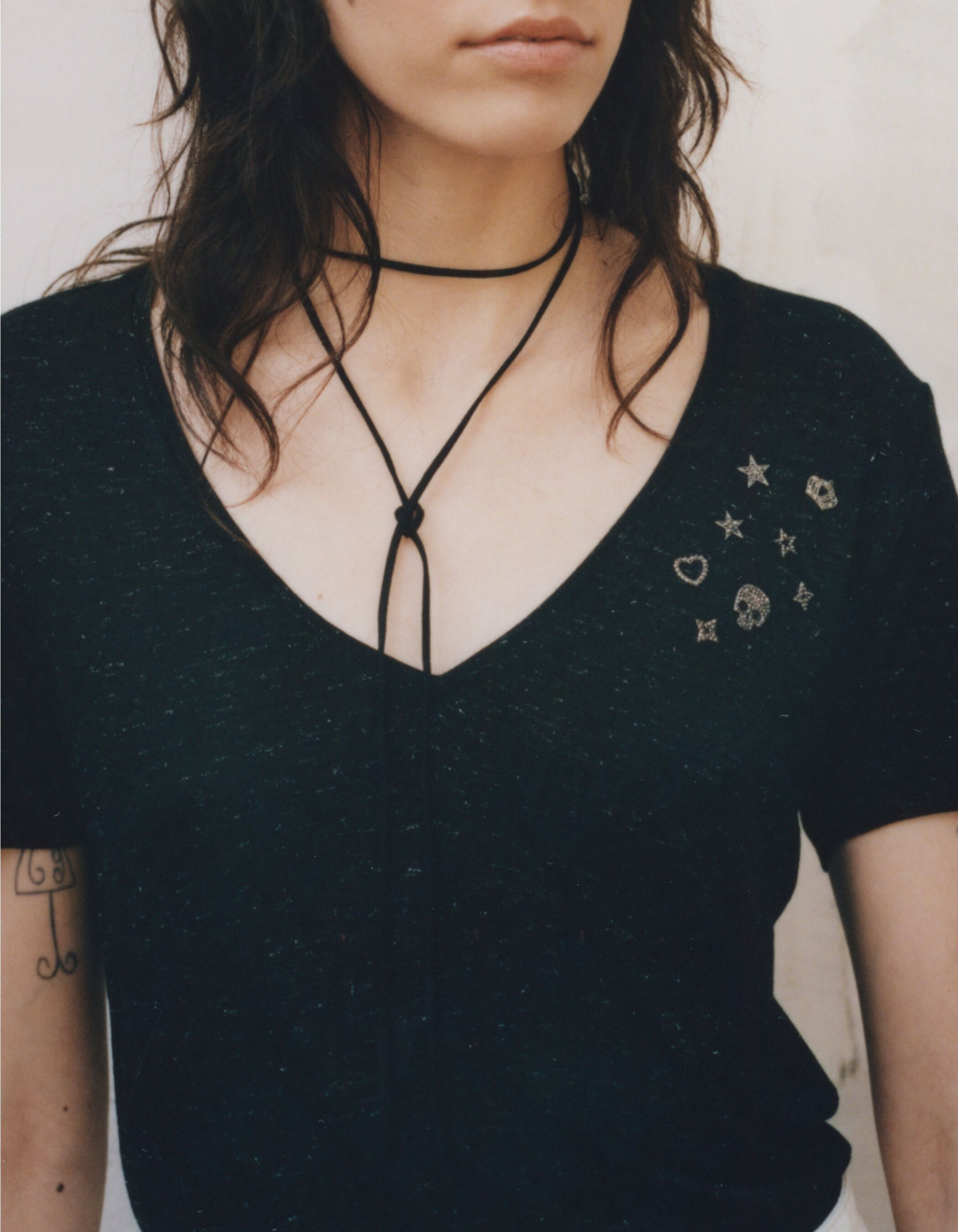 CLANE MIX MESH GATHER SHIRT ブラック 1 CLANE] クラネ MIX MESH GATHER SHIRT(BLACK)