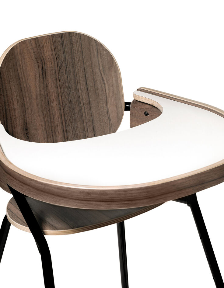 CHARLIE CRANE Tibu flexible high chair walnut table tray-3
