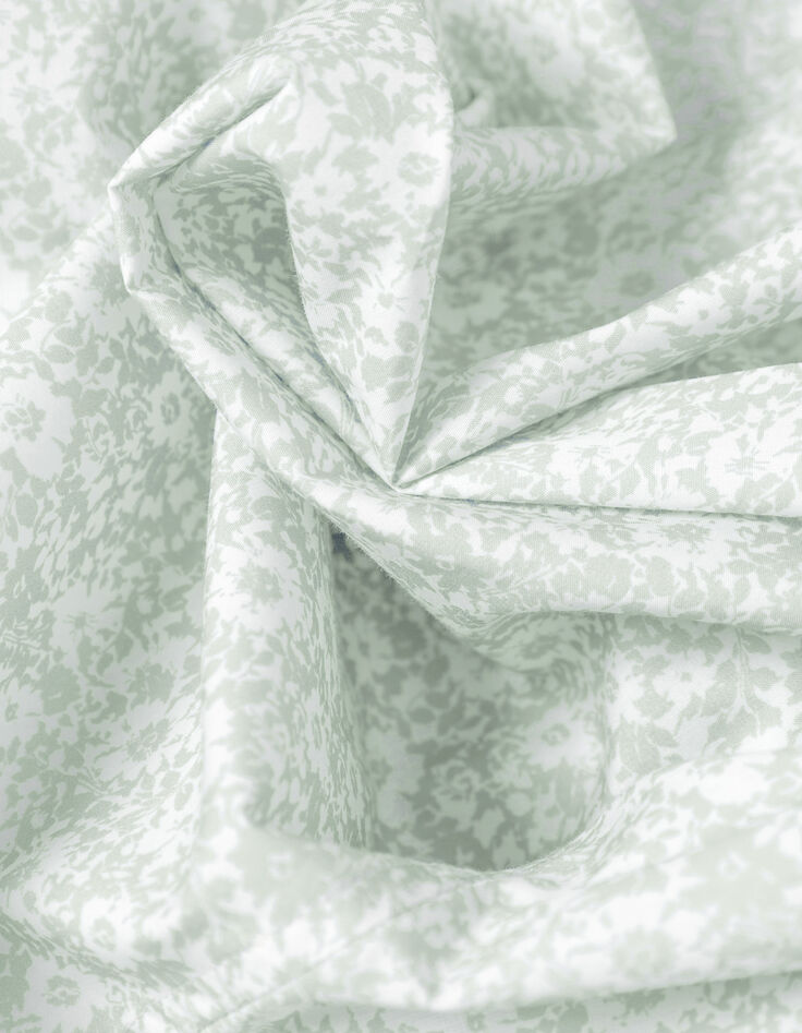 Slim getailleerd groen overhemd Liberty stof motief bloemen Heren-9