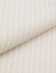 Pantalon de tailleur beige motif rayures tennis Femme-9