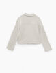 Girls’ silver bikers-style cardigan-4