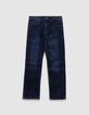 Boys’ raw blue straight jeans-3