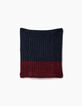 Zweifarbiger Jungen-Snood -3
