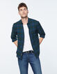 Men’s REGULAR navy check shirt-3