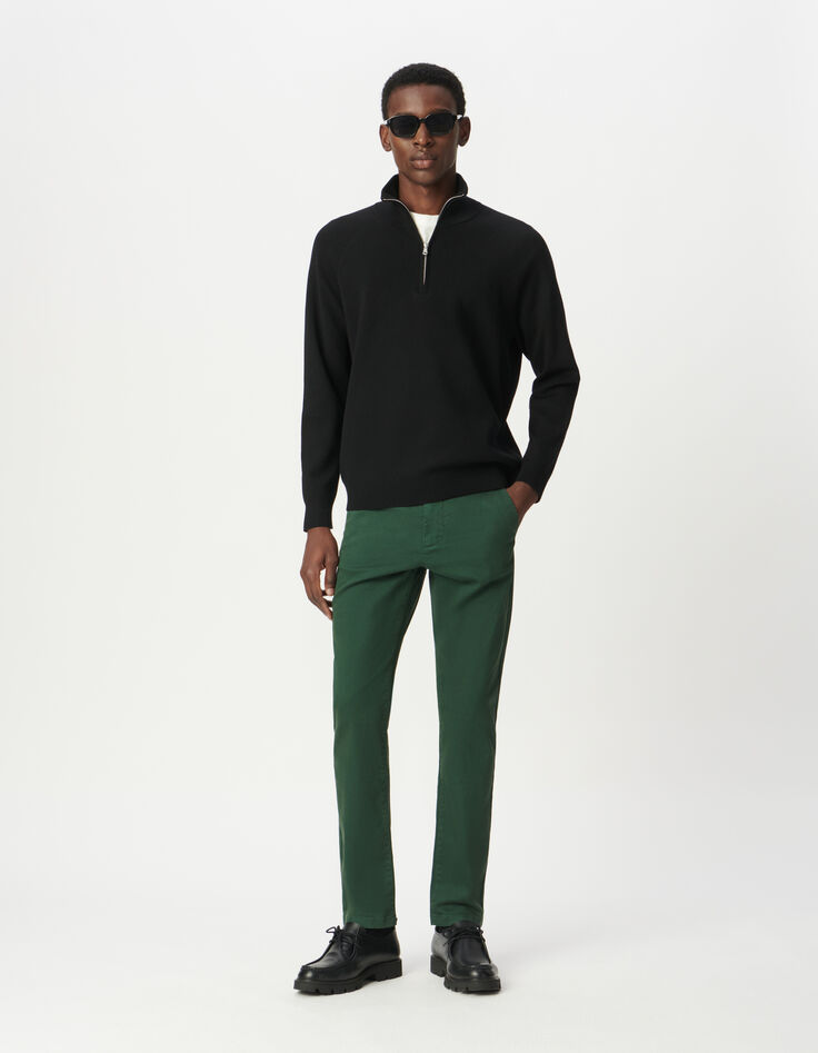 Slim-Herrenchinohose, grün-1 Slim-Herrenchinohose, grün-1