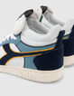 Sneakers aqua, wit en marine IKKS X DIADORA Heren-4