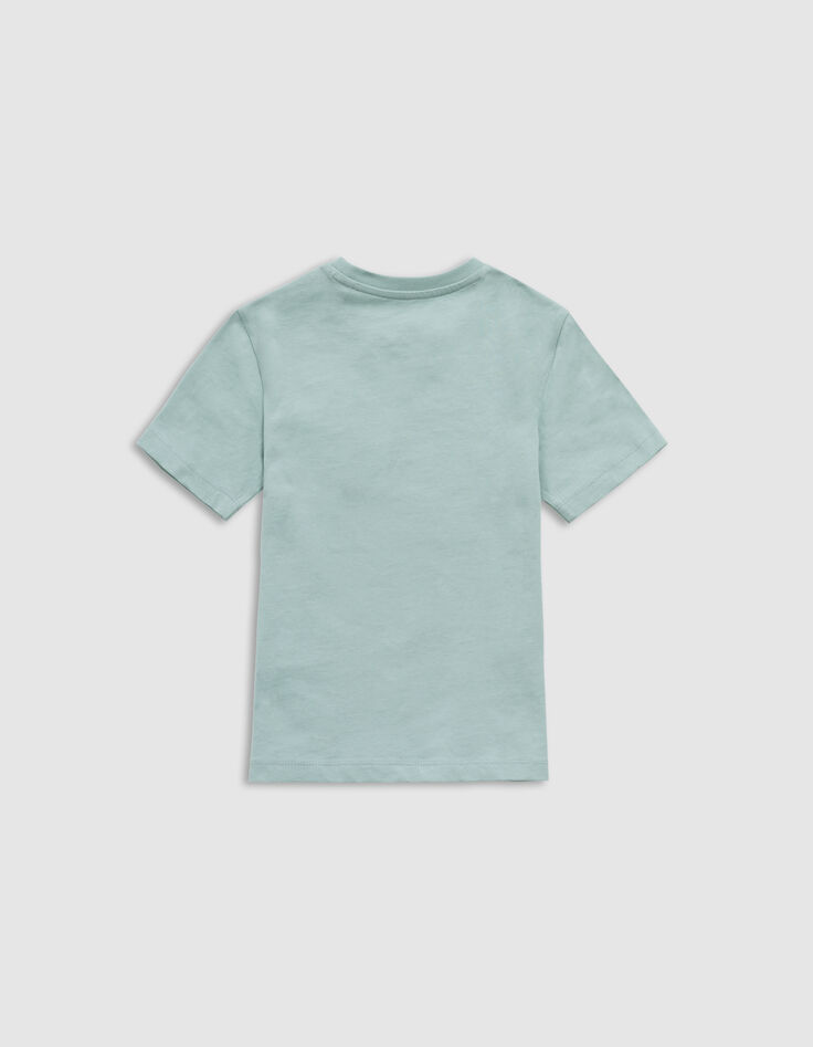 T-shirt vert bio sequins HOT WHEELS x IKKS garçon-3