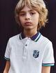 Polo gebroken wit leeuwenkop rug jongens-6