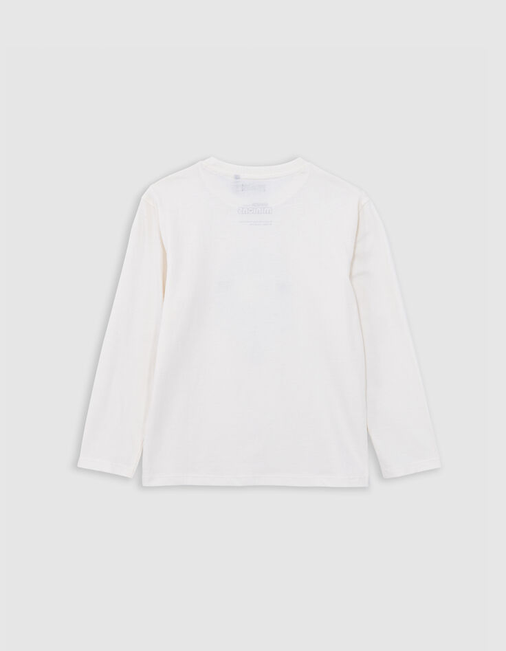 Unbleached organic cotton T-shirt Carl MINIONS boy-4 Unbleached organic cotton T-shirt Carl MINIONS boy-4