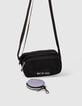 Sac banane 2 en 1 noir avec porte-monnaie fille-6
