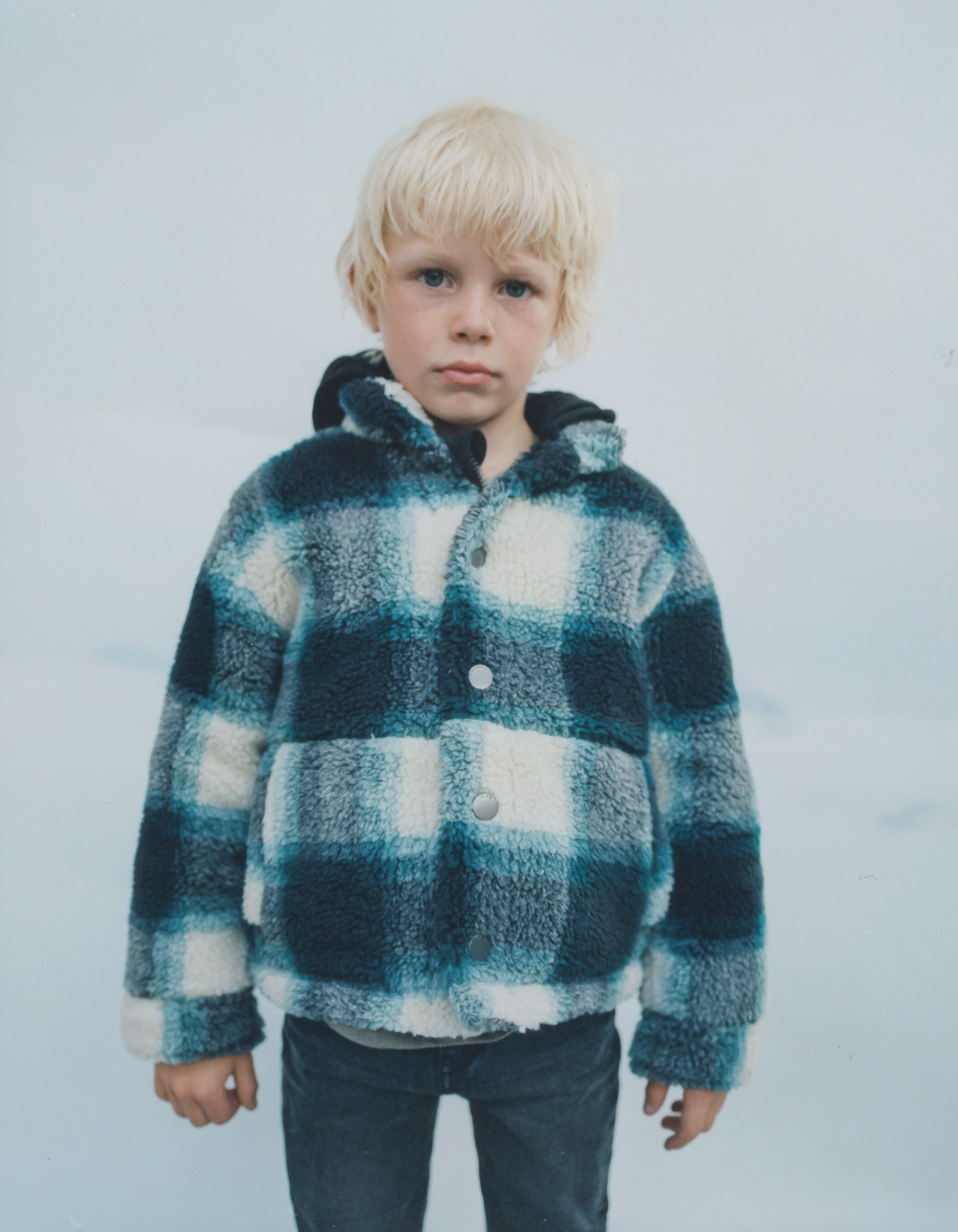 Veste sherpa enfant 2025